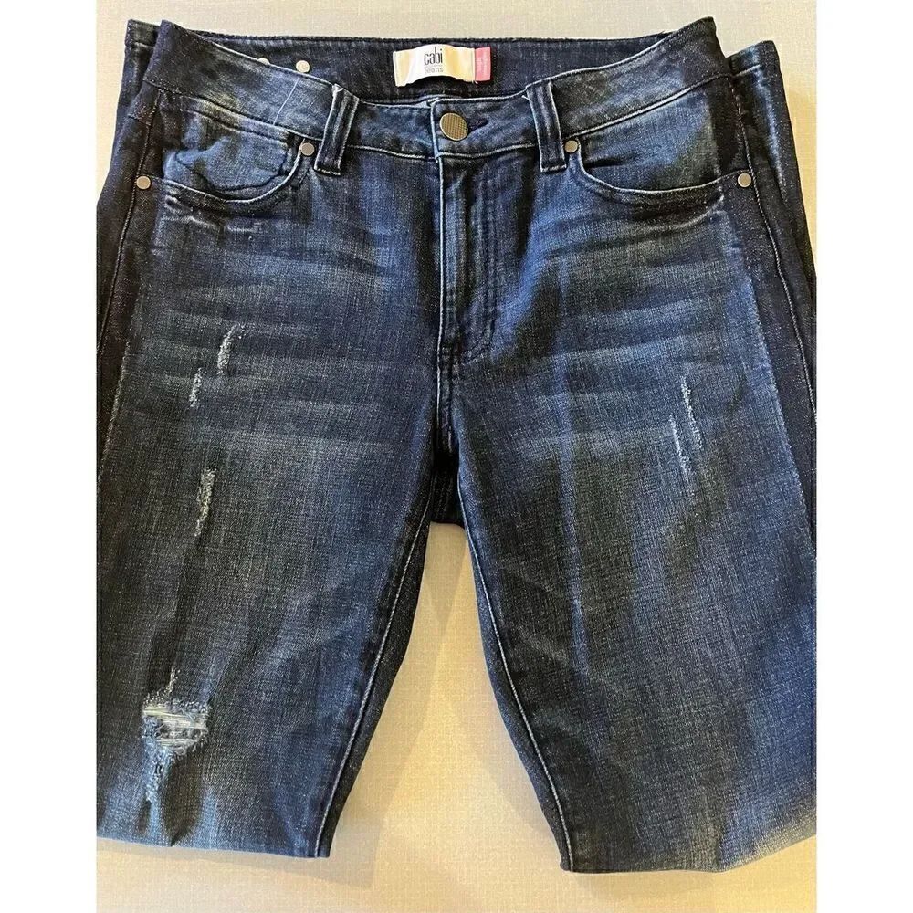 CAbi high straight jeans #3750 sz 6